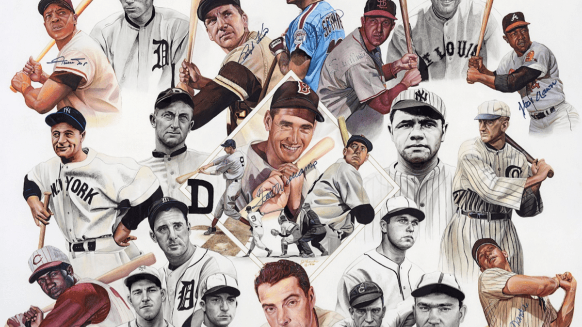 Rare Photofile Ted Williams Collage 8x10 Photo