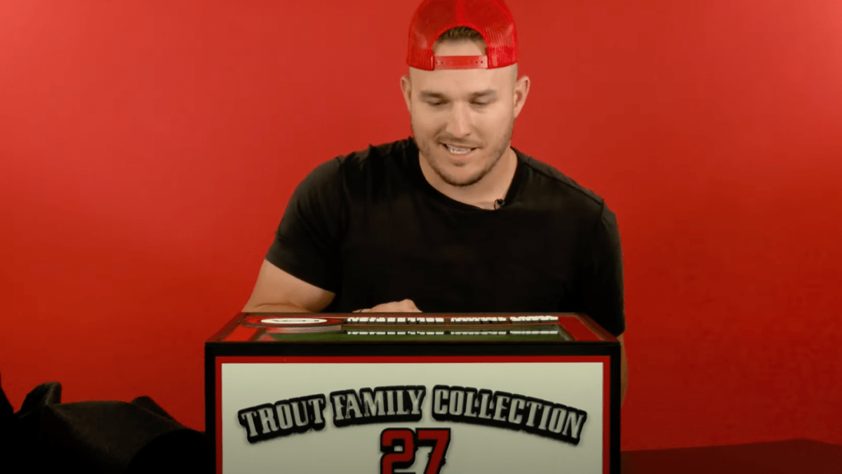 A serious Mike Trout collector must own Mike Trout's first truck