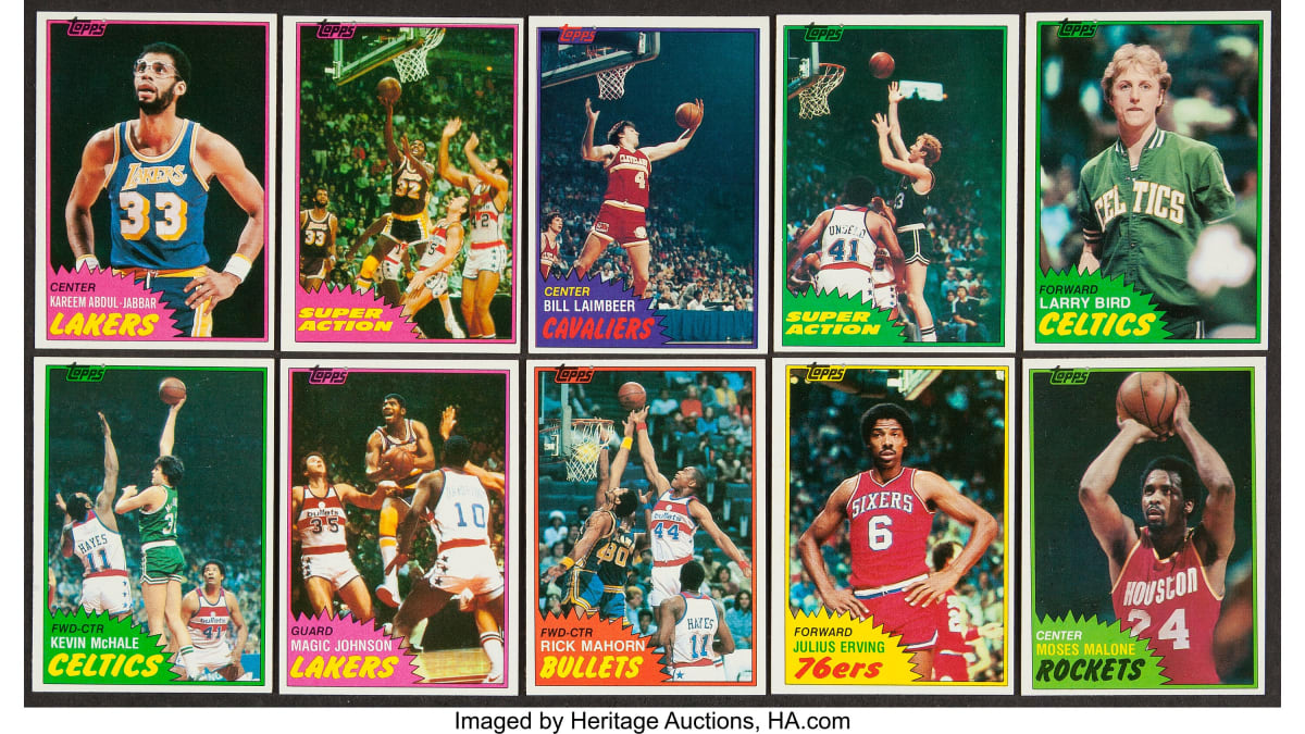 1981-82 Topps Basketball jumpstarted new generation of hoops