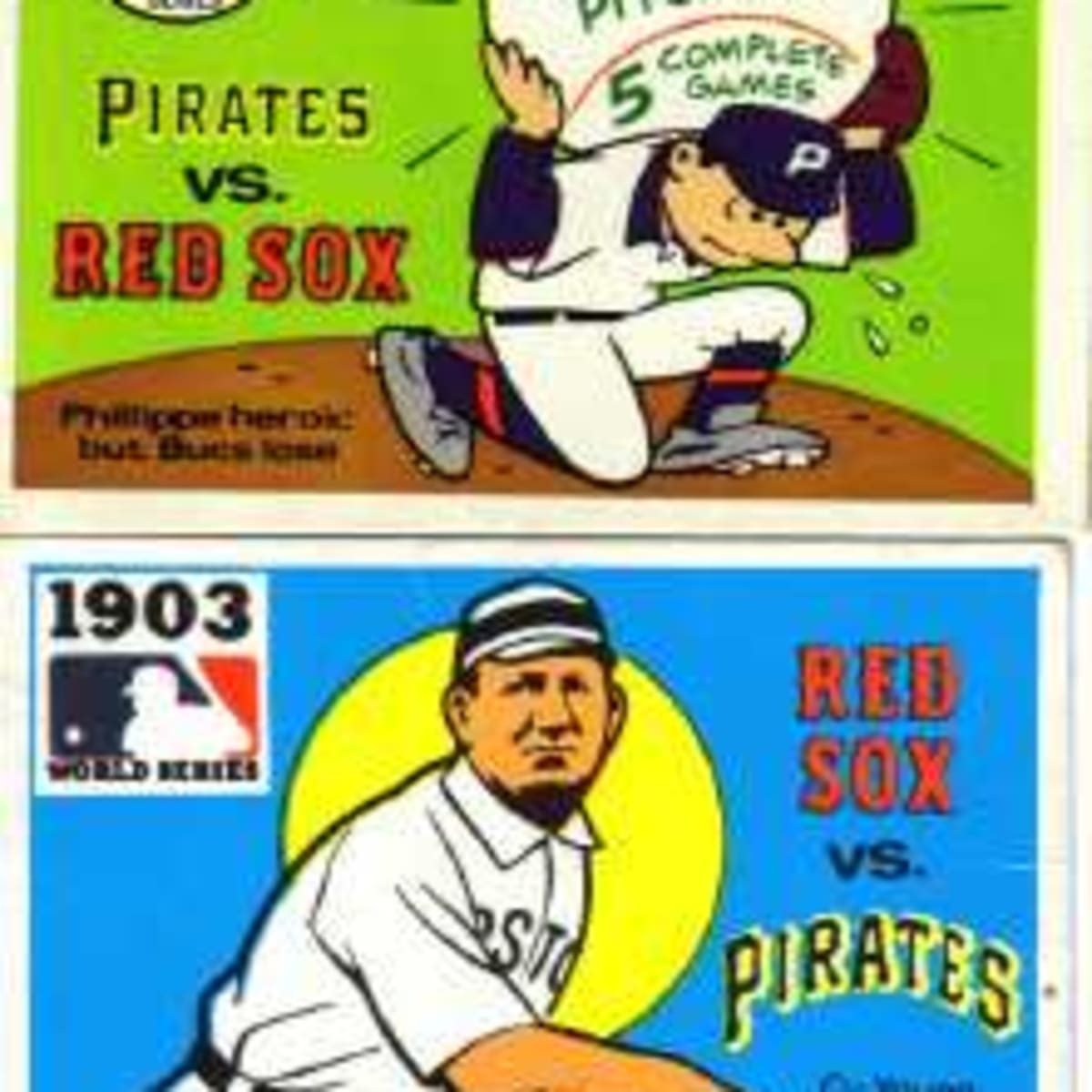 The Fleer Sticker Project: 1971 World Series Broadcast Highlights