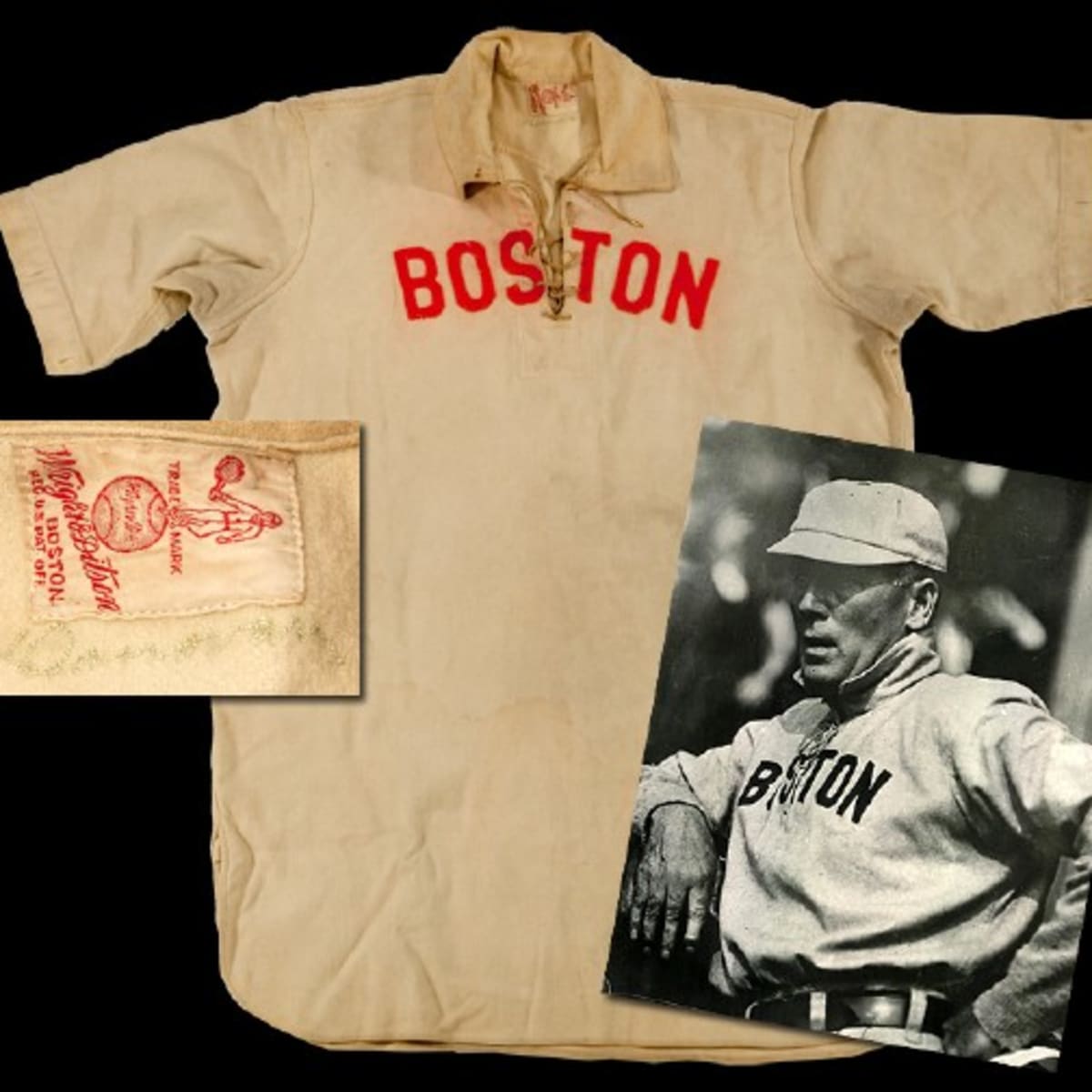 Buried Red Sox jersey to be auctioned