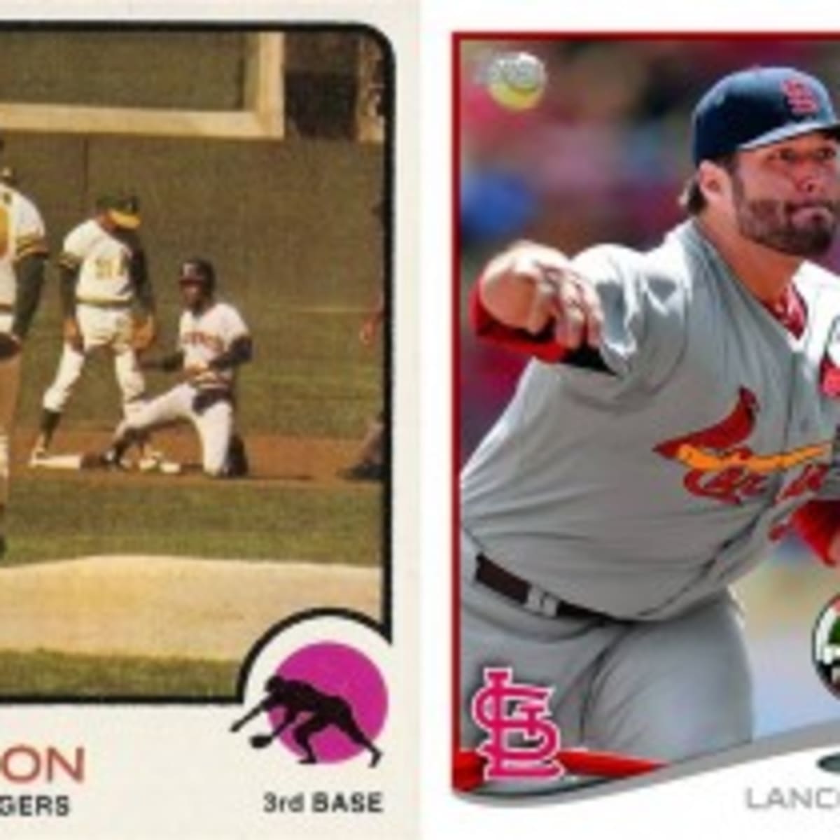 TWO STEVE CARLTON BASEBALL CARDS - antiques - by owner