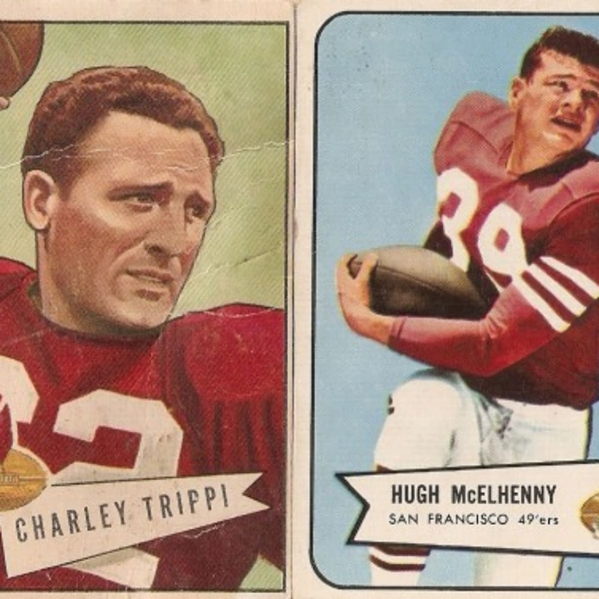 1956 Topps FB # 50 Hugh McElhenny (49ers)