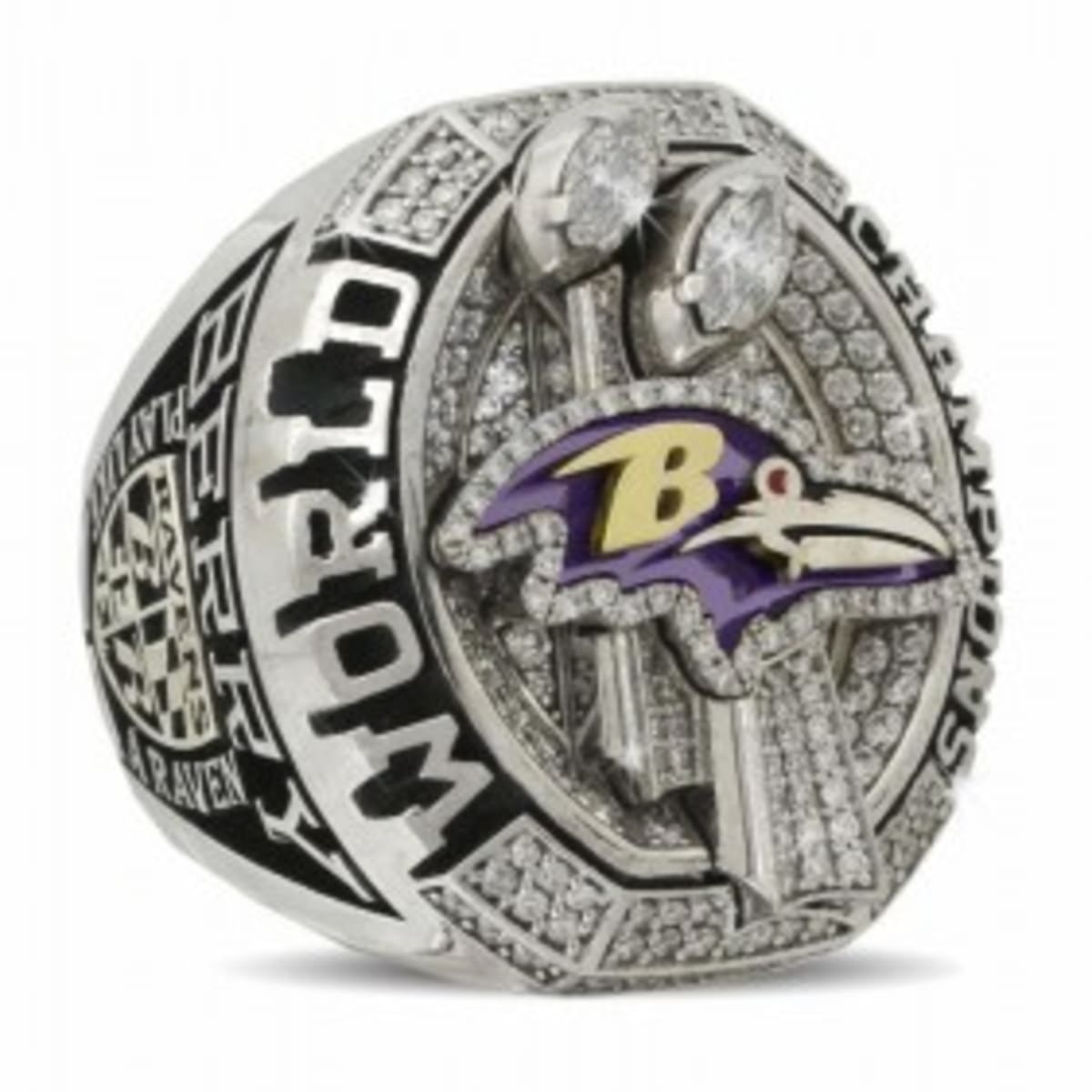 Super Bowl XXXV 2000 Baltimore Ravens Championship Ring