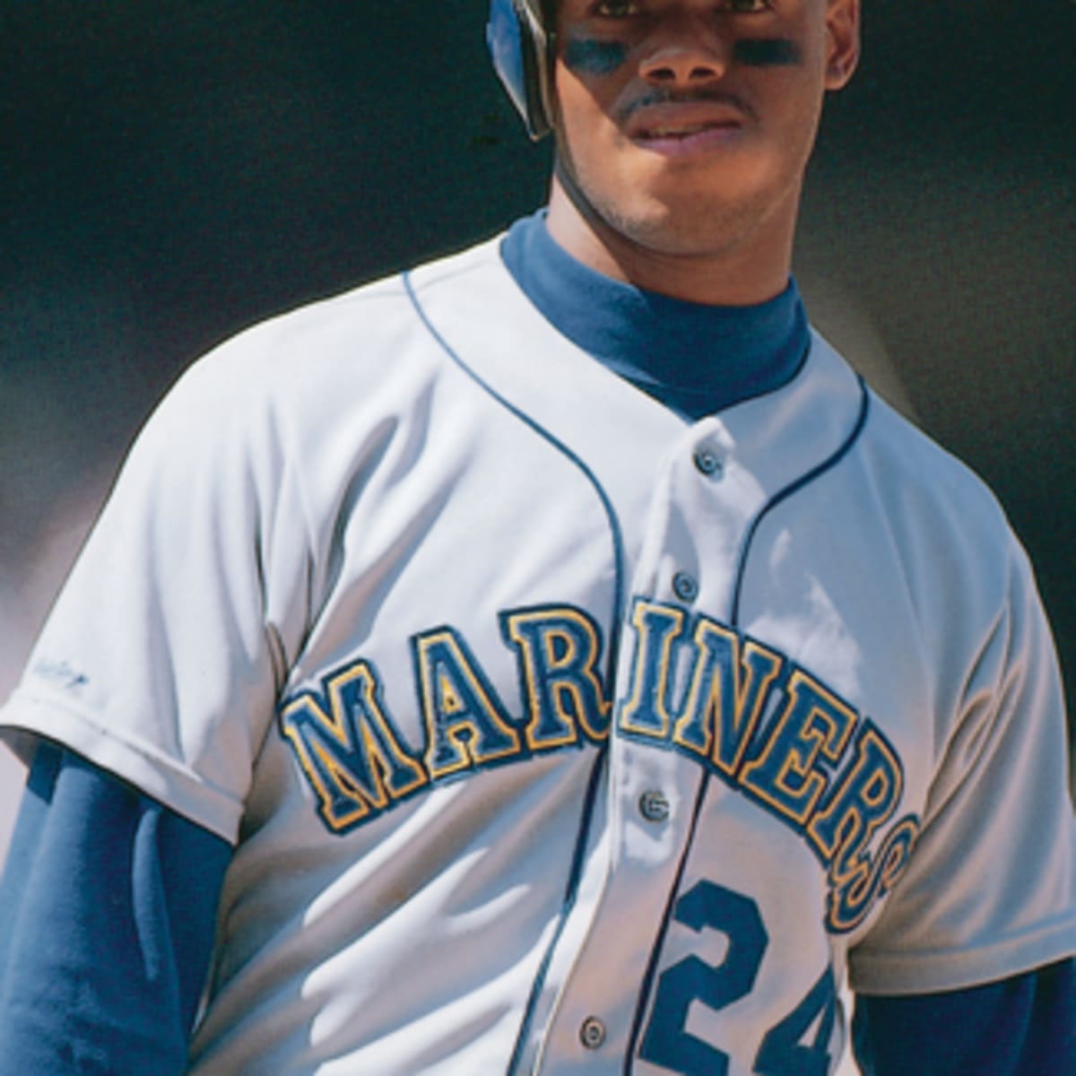 Seattle Mariners Ken Griffey Jr 1995 Batting Practice Jersey, Large