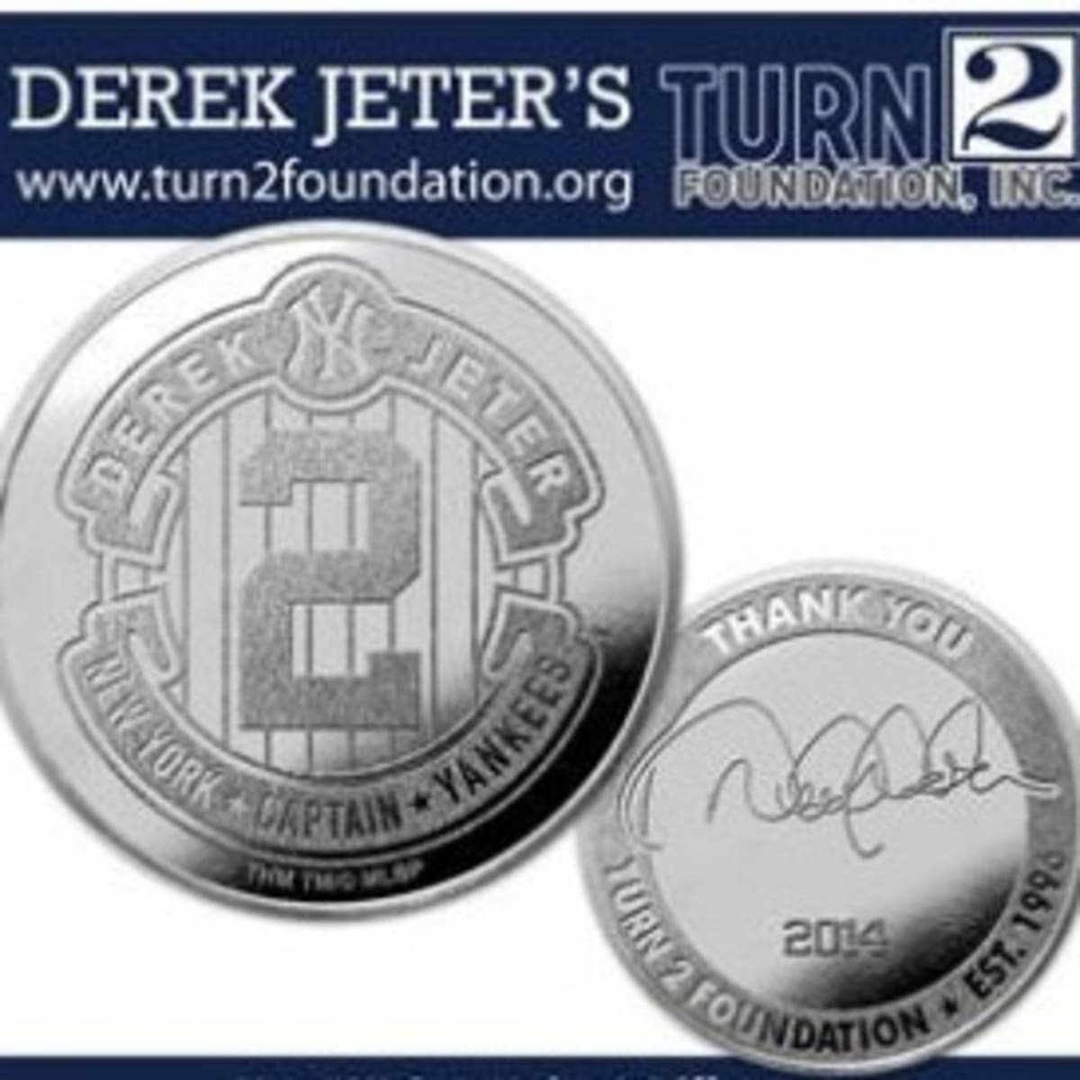 Highland Mint MLB New York Yankees Derek Jeter Hall of Fame
