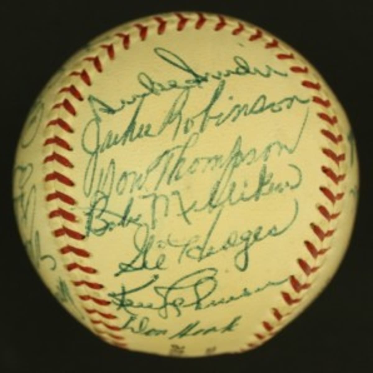 1946 Brooklyn Dodgers Team Signed Baseball.  Baseball, Lot #42055