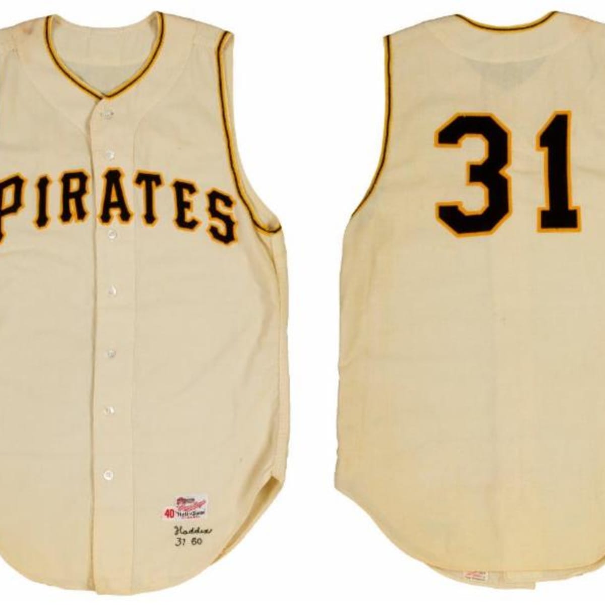 Harvey Haddix Collection at Goldin Auctions, Including 1960 GU Jersey
