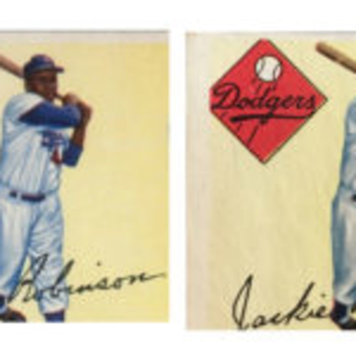 1955 Topps Jackie Robinson cards with partial diamond surface - Sports  Collectors Digest