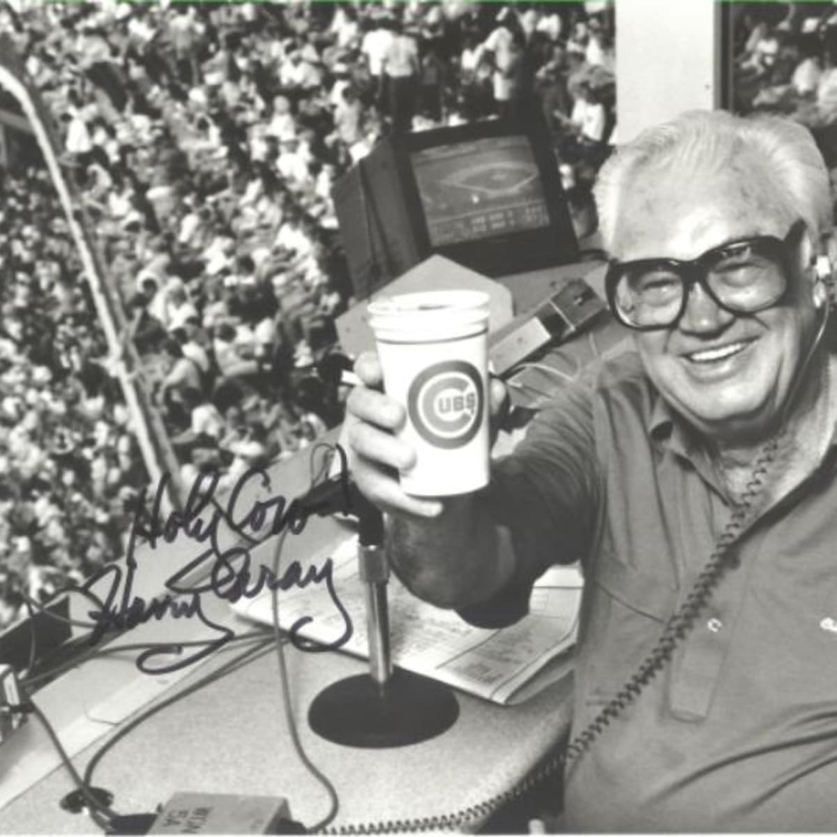 Harry Caray would've been 100 today. Thanks for making my