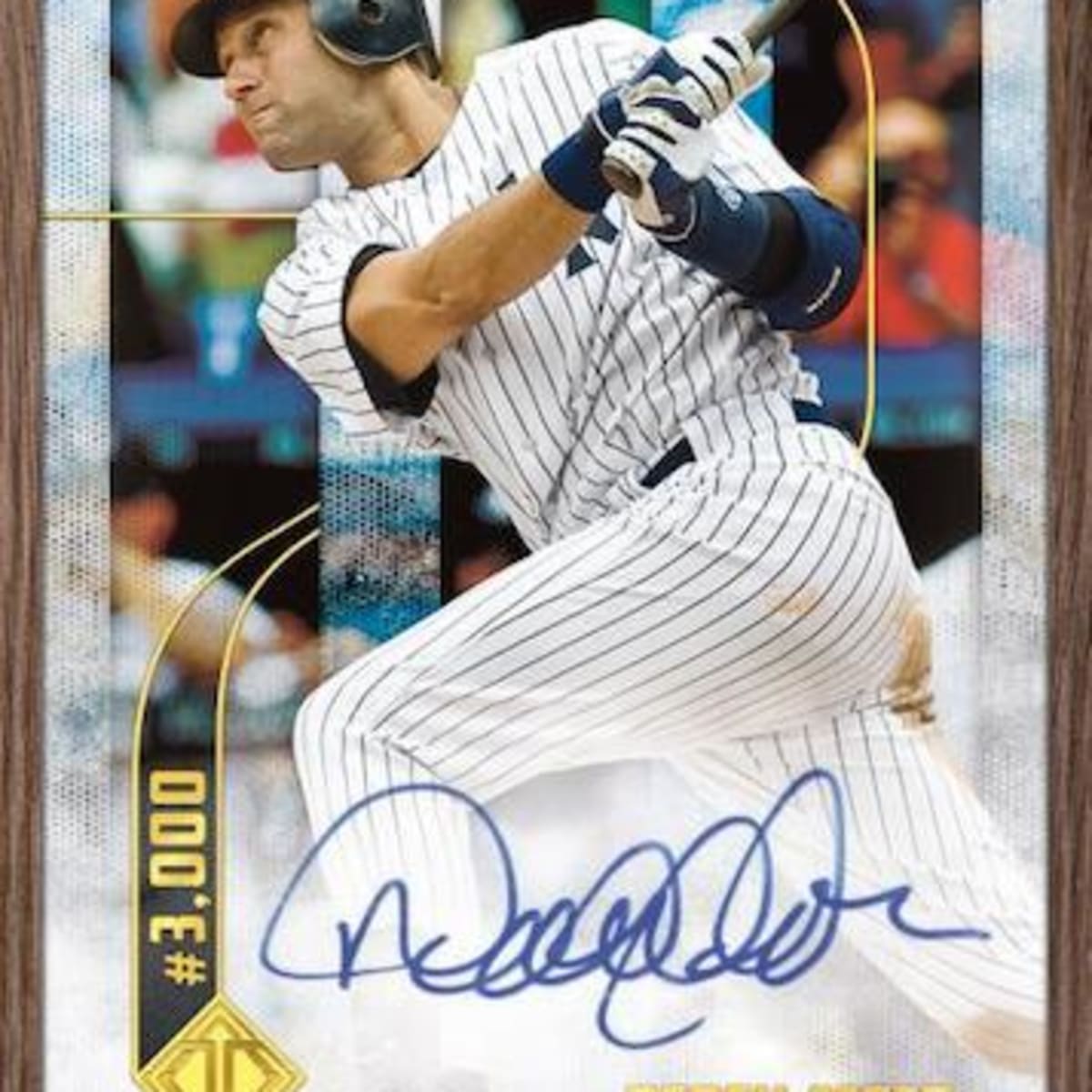 Derek Jeter 2017 Topps Transcendent Baseball Framed Silver Autograph Card  07/15