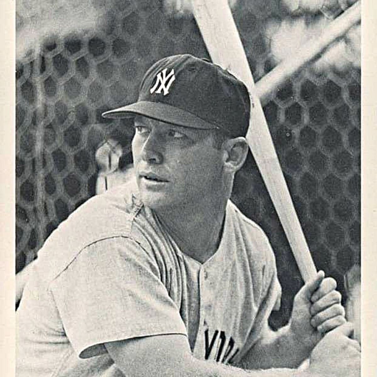  ArtDirect Mickey Mantle Yankees Rookie Black and White