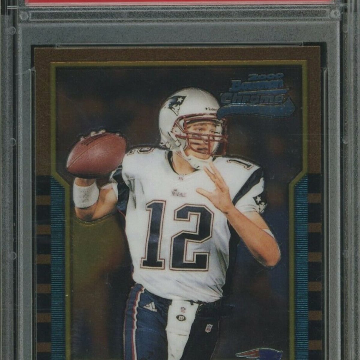 2000 Upper Deck Tom Brady rookie card