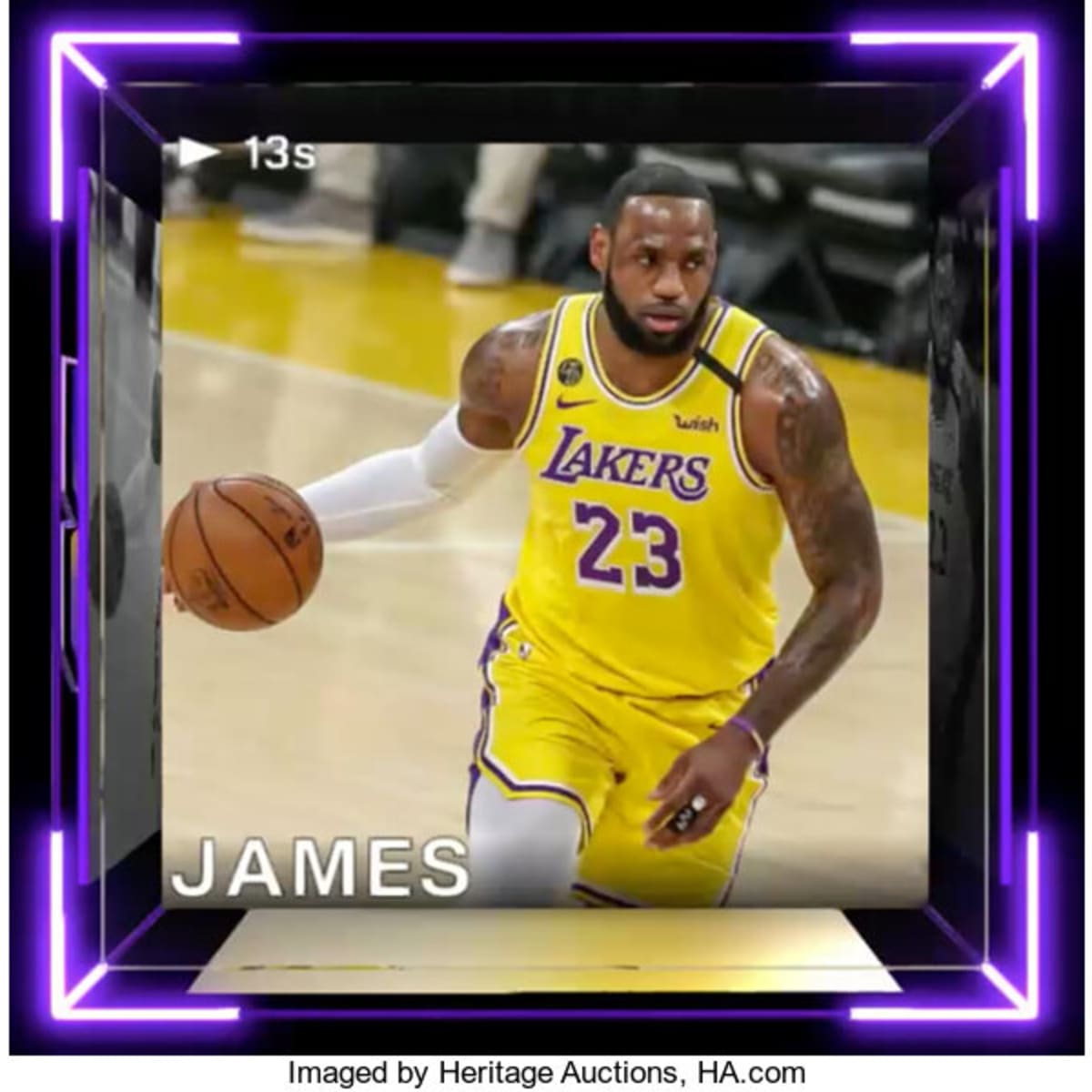 NBA Top Shot LeBron James Collectible Sold for $26.543 - Play to Earn