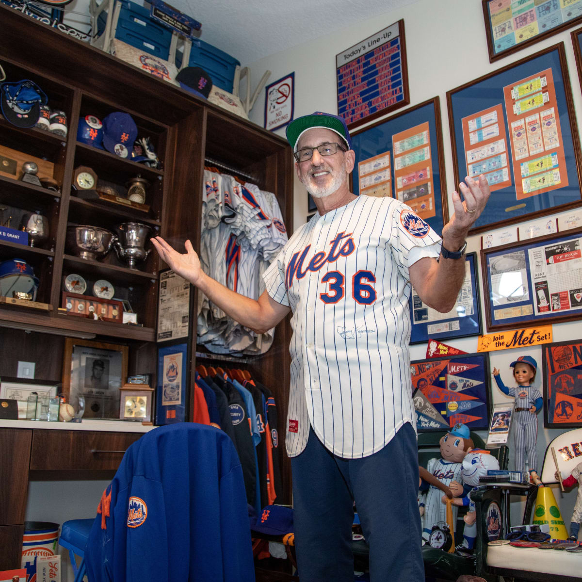 SCD Hall of Fame: Andy Fogel's Mets memorabilia one of largest collections  from single team - Sports Collectors Digest
