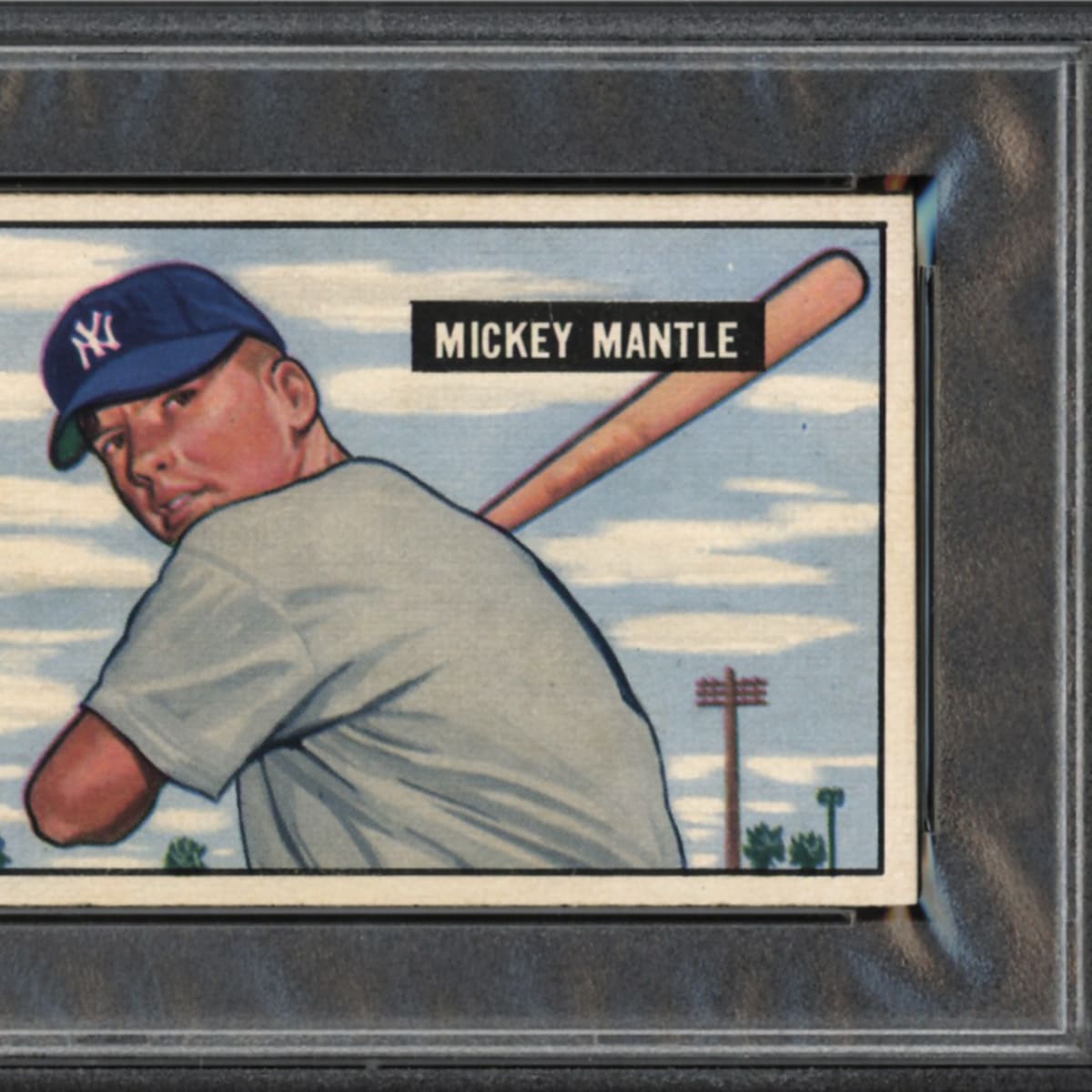 16x20 1951 Topps Mickey Mantle Rookie Card Front and Back and 1951 Bowman  Image -  Canada