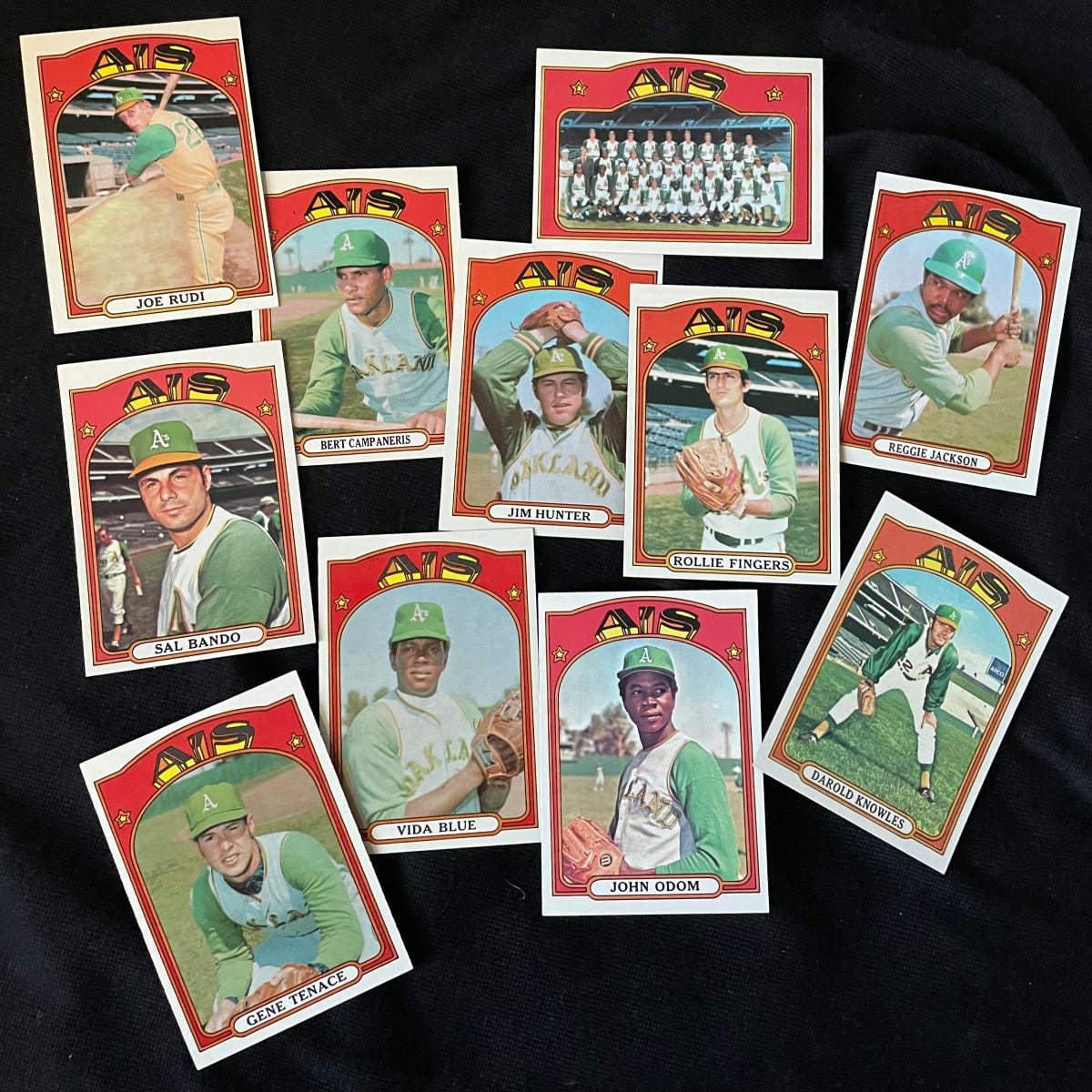 1972 Topps Baseball was as vivid and unique as the World Champion Oakland  A's - Sports Collectors Digest