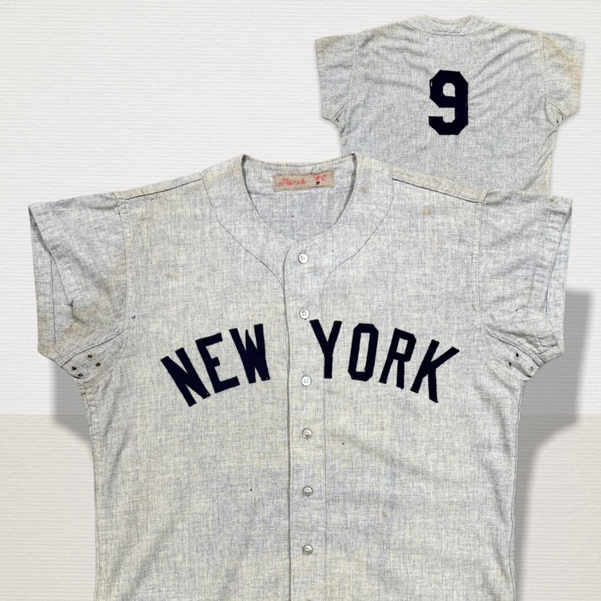 New York Yankees #9 Roger Maris 1961 White Throwback Jersey on sale,for  Cheap,wholesale from China