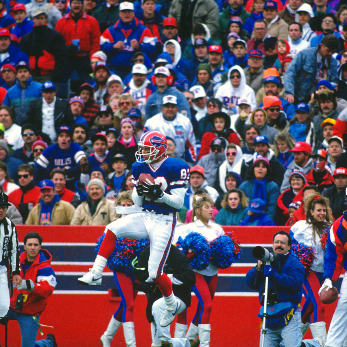 1991 Stadium Club Don Beebe . Buffalo Bills #161