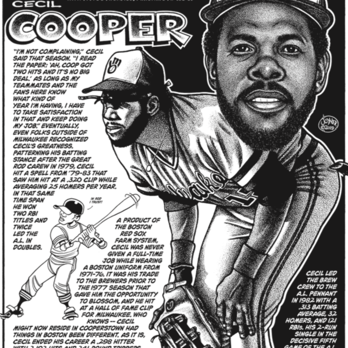 Cecil Cooper - Cooperstown Expert