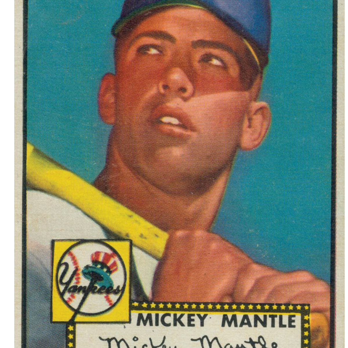 The 1952 Topps Mickey Mantle: Chairman of the cardboard - Sports Illustrated