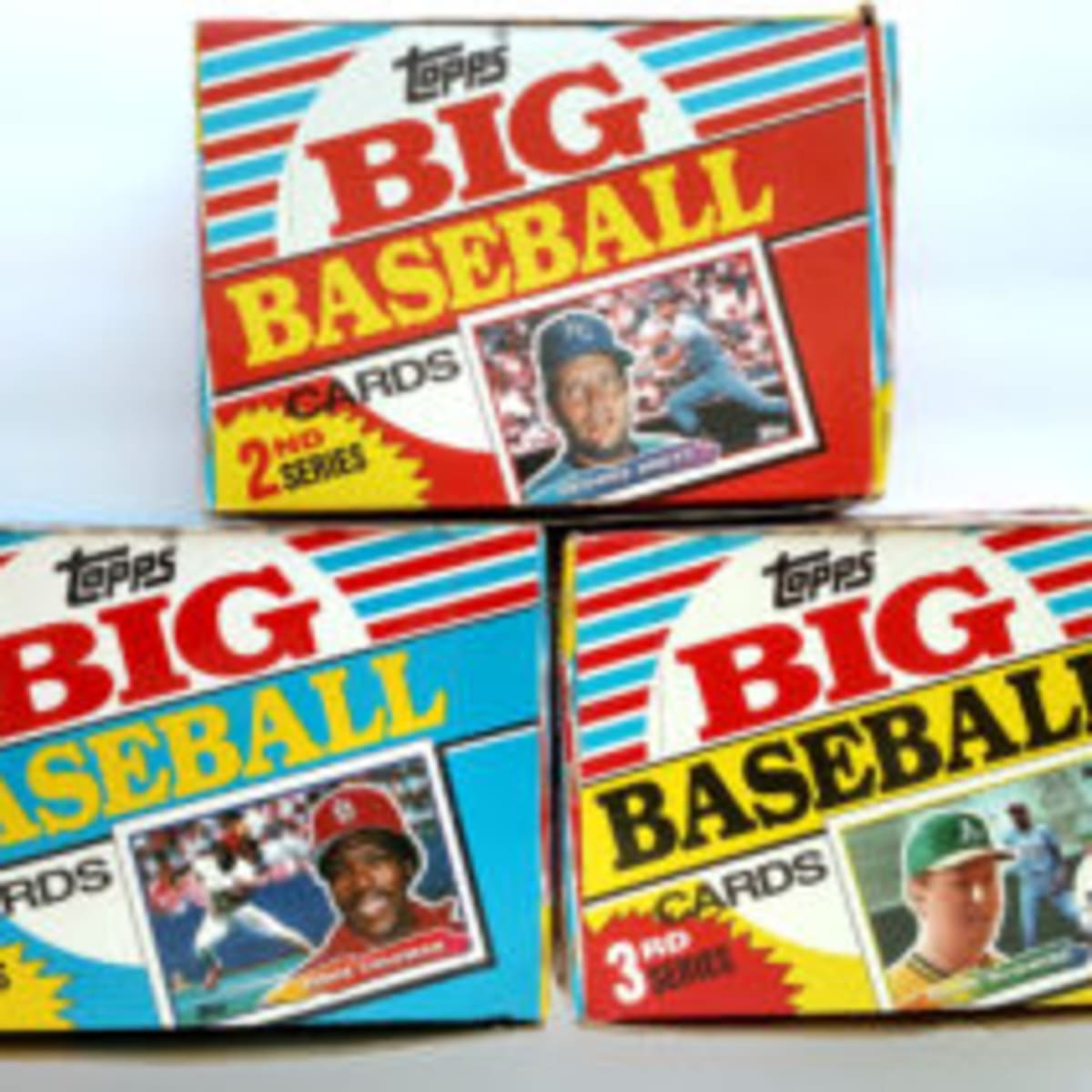 The size of Topps Big Baseball cards played a role in its short