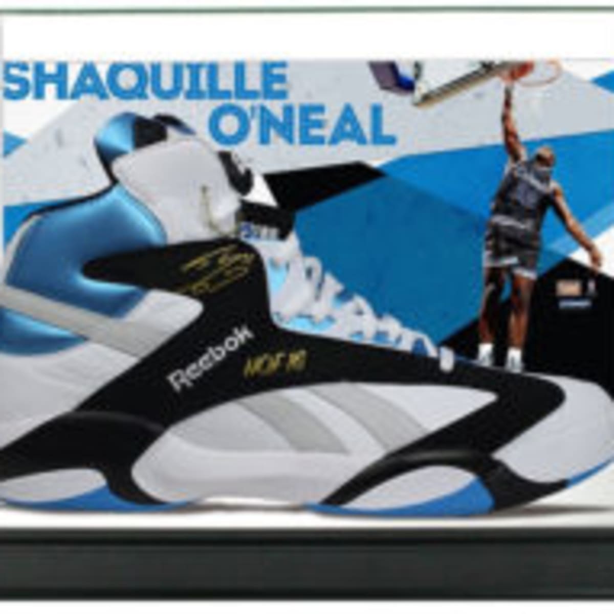 Shaquille O'Neal size 22 collectible sneaker commemorates rookie 
