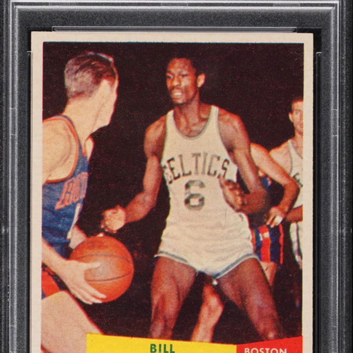 Rookie cards of Bill Russell, NBA legends highlight PWCC's