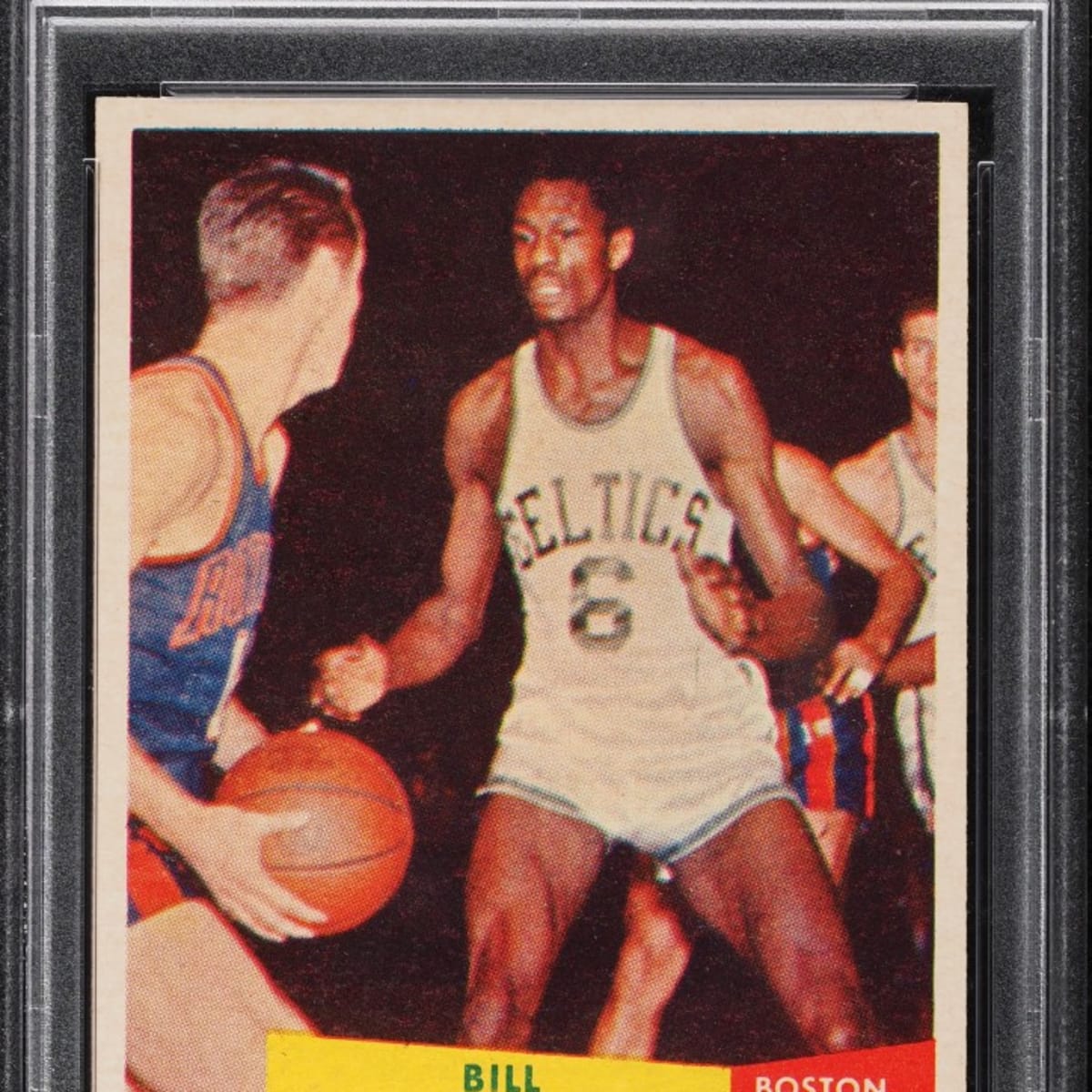 Bill Russell rookie card sets record at PWCC - Sports Collectors