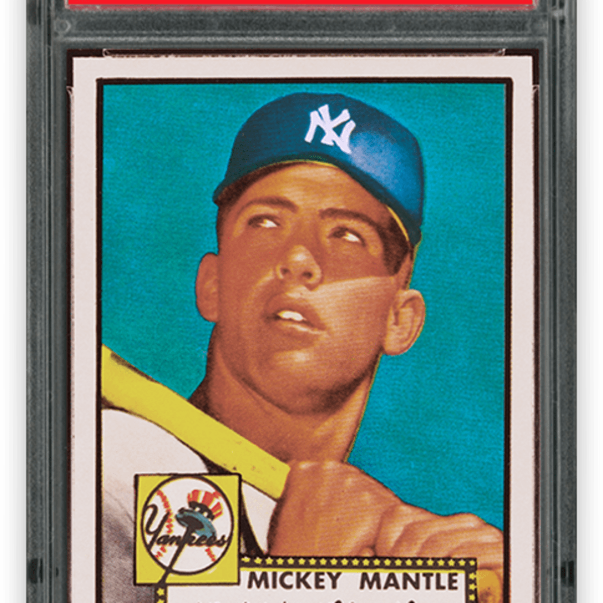 Mint-condition 1952 Mickey Mantle card to be displayed at MLB All 