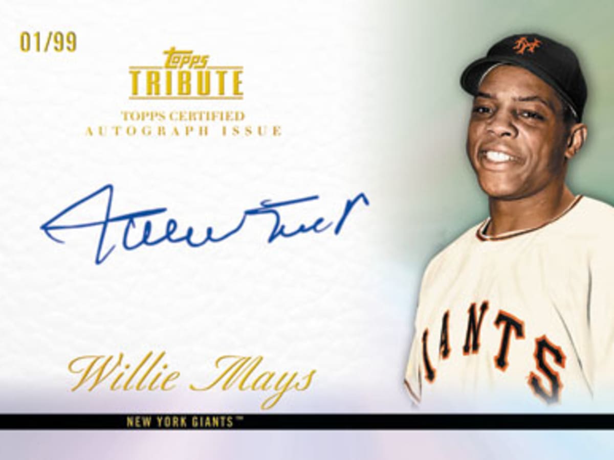 Willie Mays Autographs to be Found in 2012 Topps Products - Sports