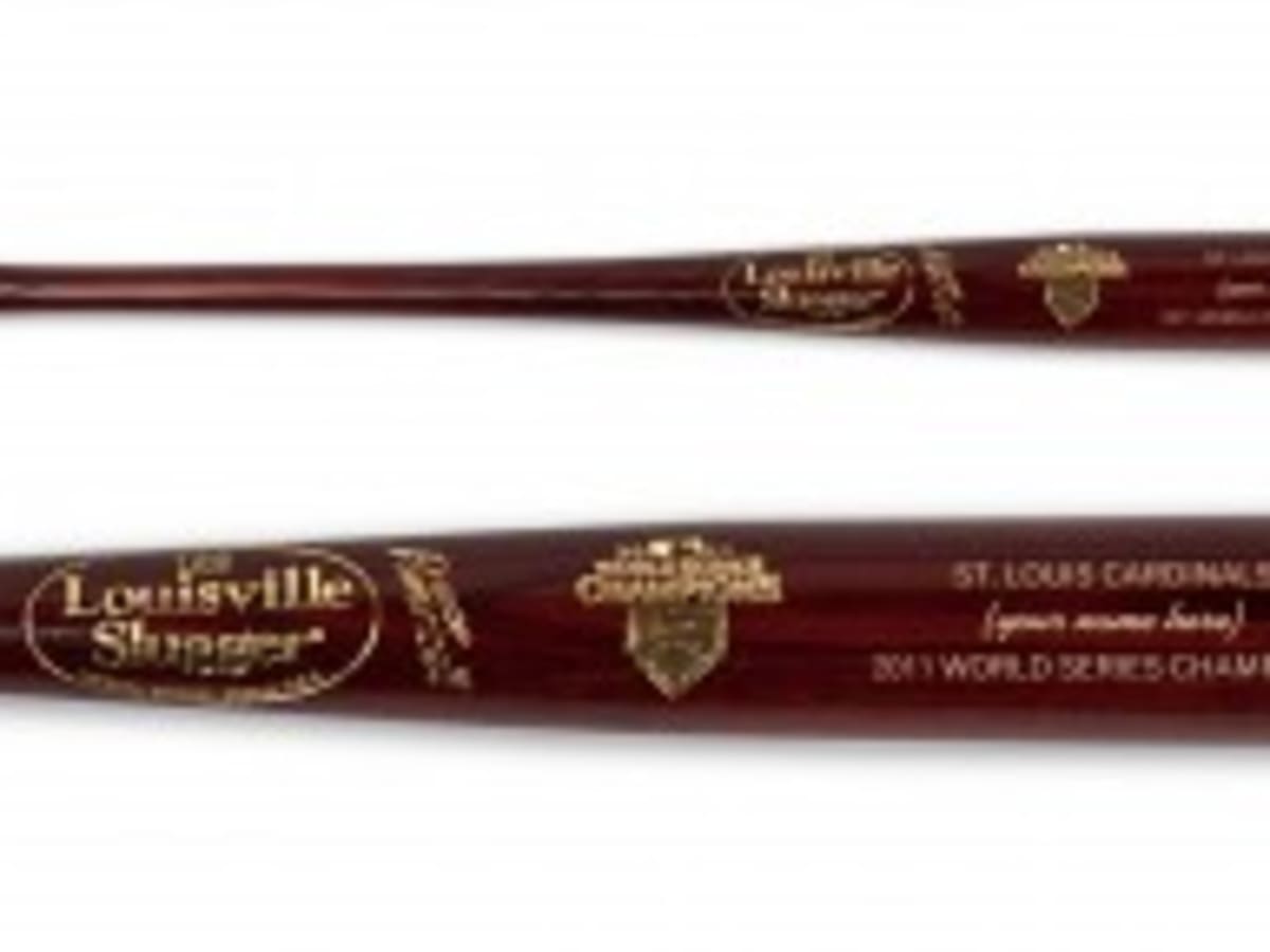 Rare 1987 St. Louis Cardinals NL Champs Team Signed Game Issued Bat Be —  Showpieces Sports