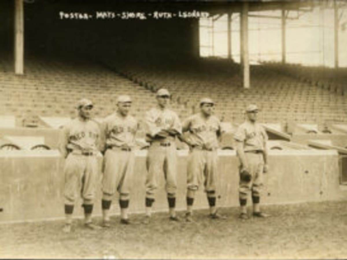 Babe Ruth AND Boston teamates 1915 Baseball photo Vintage print