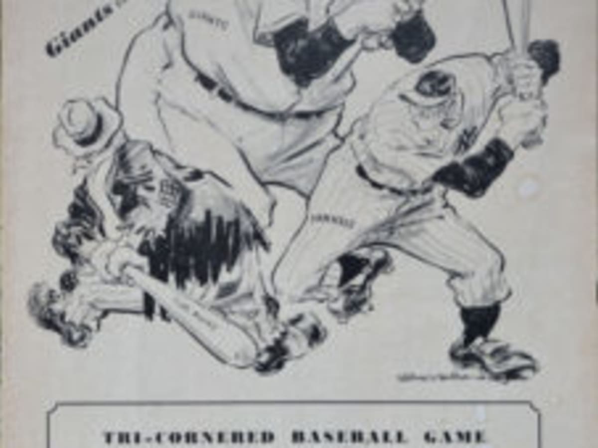 Baseball Program for New York Giants, 1957