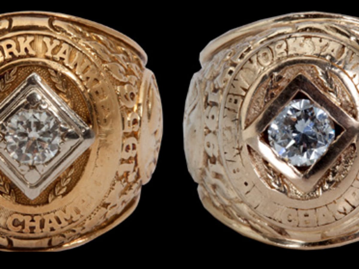 1961 New York Yankees World Series Championship Ring, Custom New York  Yankees Champions Ring