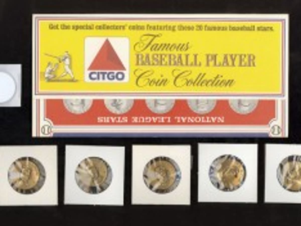 Vintage Major League Baseball Six Metal Signs Legends Game Collectors  Series MLB