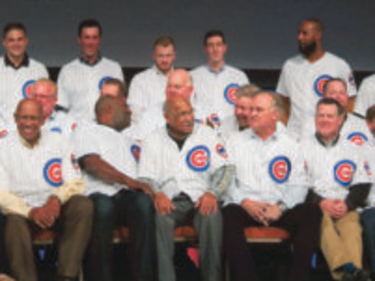 Chicago Cubs on X: Andre Dawson joined Anthony Rizzo at the