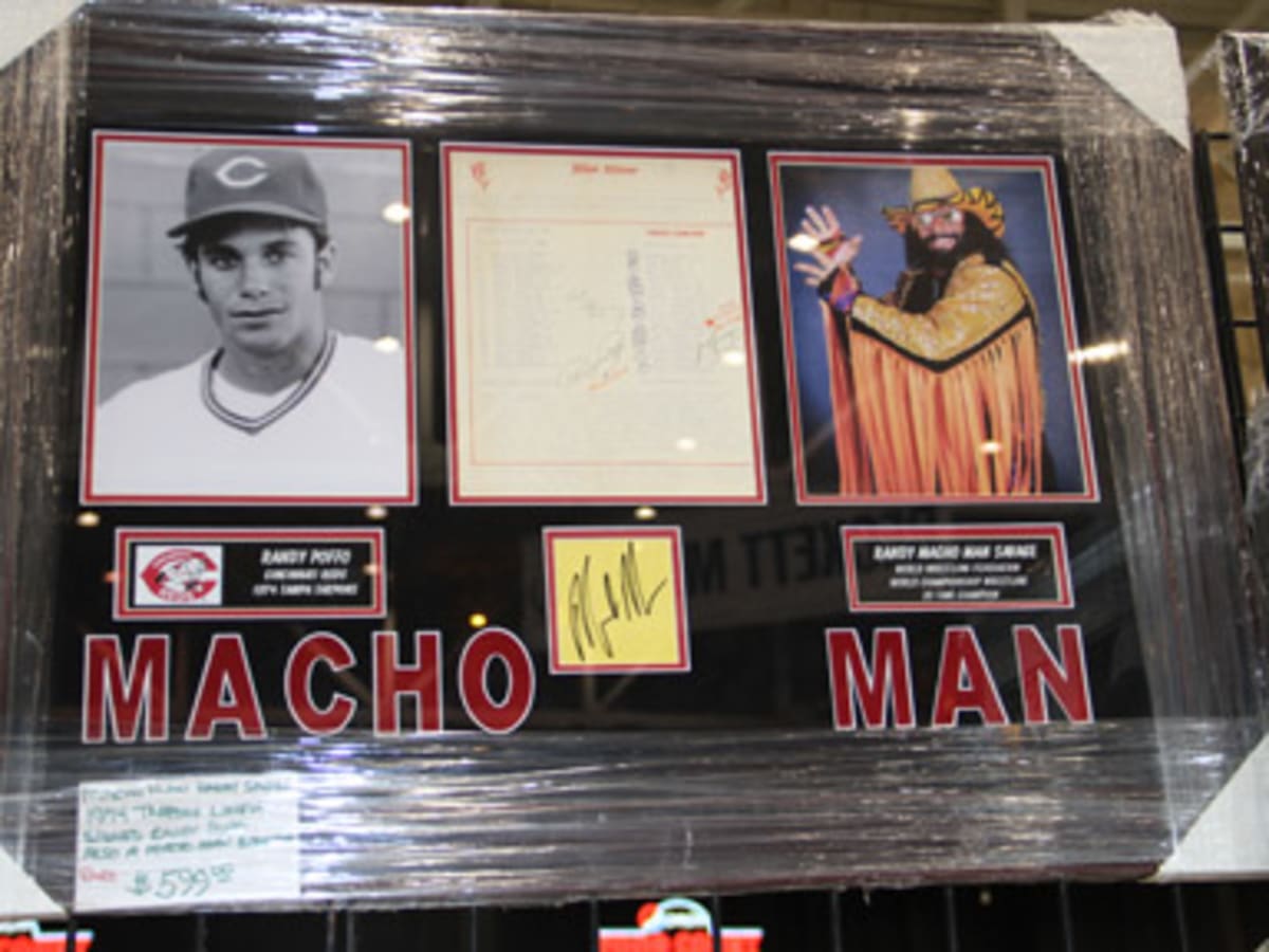 Custom 1972 Randy Macho Man Savage Poffo Gulf Coast Cardinals MILB Baseball  Card