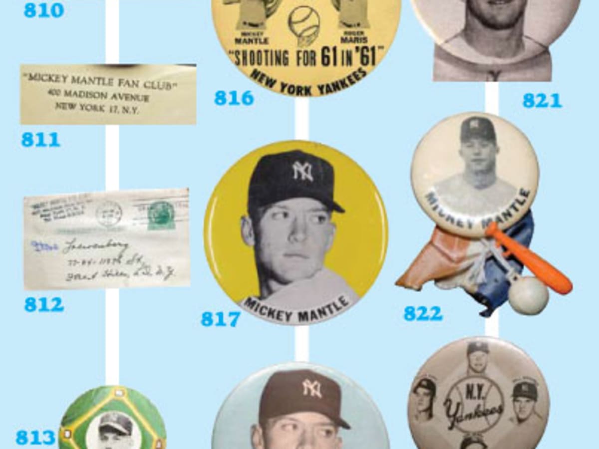 Mickey Mantle pins were an old-time favorite collectible - Sports  Collectors Digest