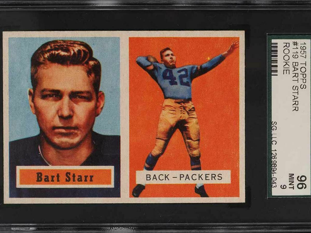 NFL Bart Starr Signed Trading Cards, Collectible Bart Starr Signed Trading  Cards