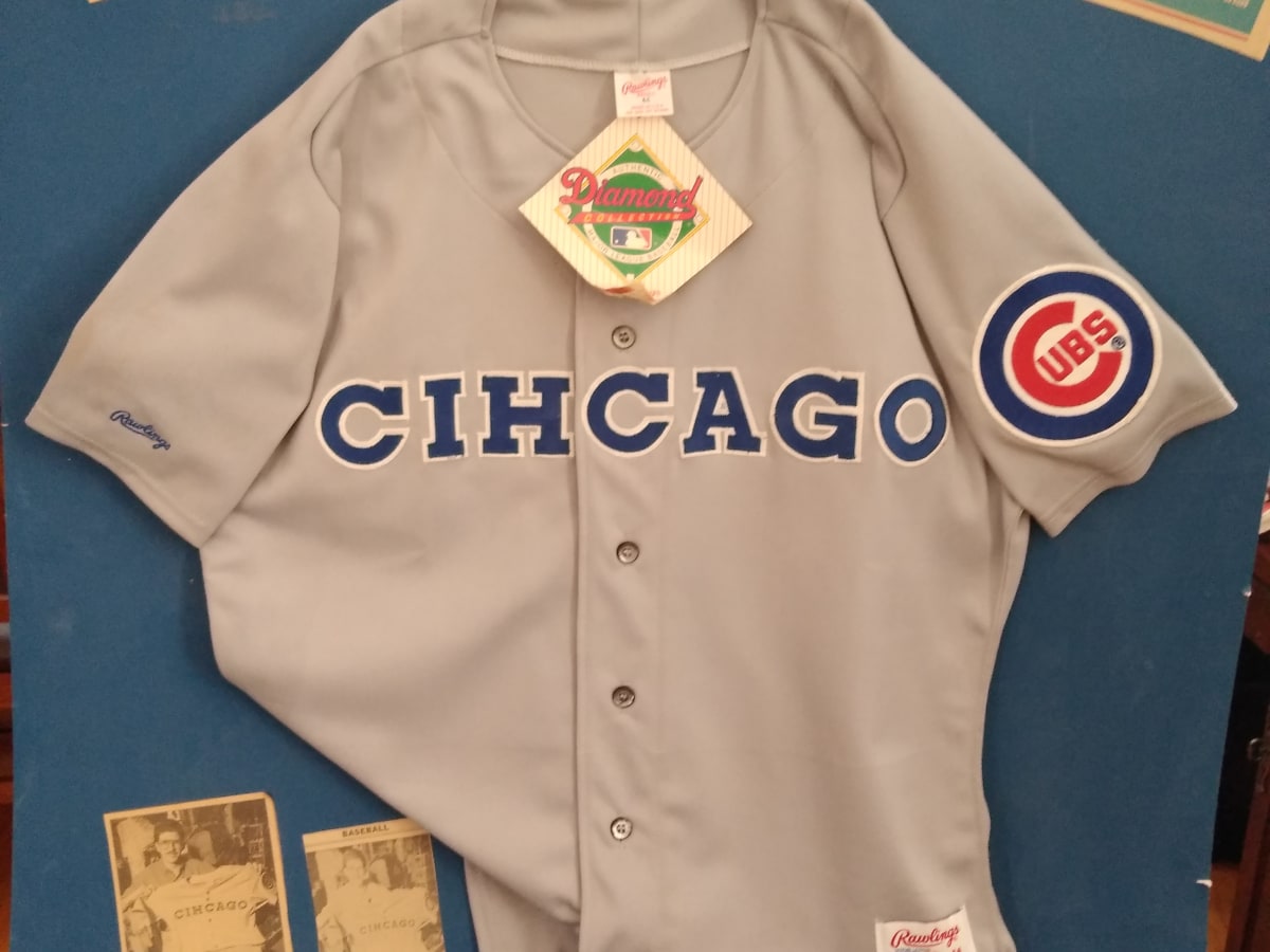 Tale of the misspelled CIHCAGO Cubs jersey - Sports Collectors Digest
