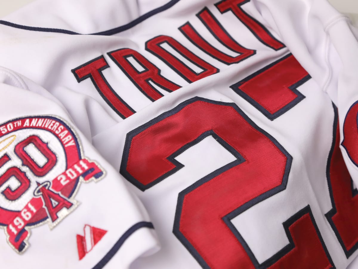 Mike Trout's 1st MLB Jersey Hits Auction Block, Should Sell For