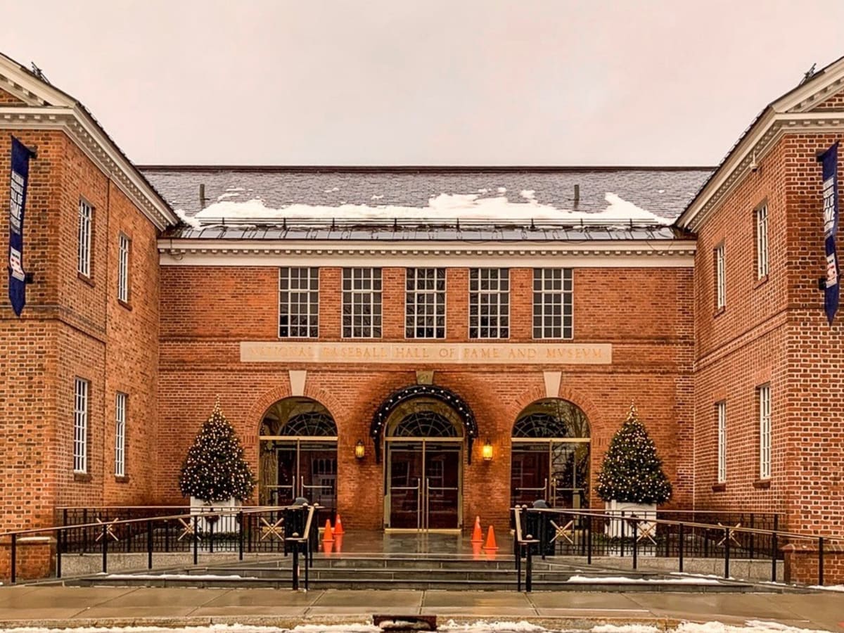 National Baseball Hall of Fame Museum at Cooperstown New York