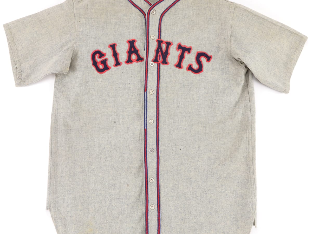 1947 Mel Ott NY Giants Player/Manager's Worn Road Jersey leads the pack of  great flannels in our upcoming June 5th catalog – Grey Flannel Auctions Blog