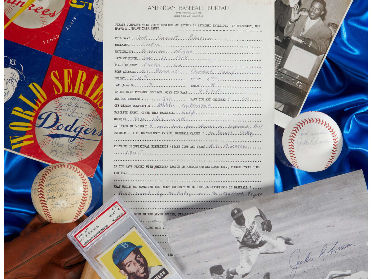 Charity Auction - Authenticated Team Issued 2017 Jackie Robinson