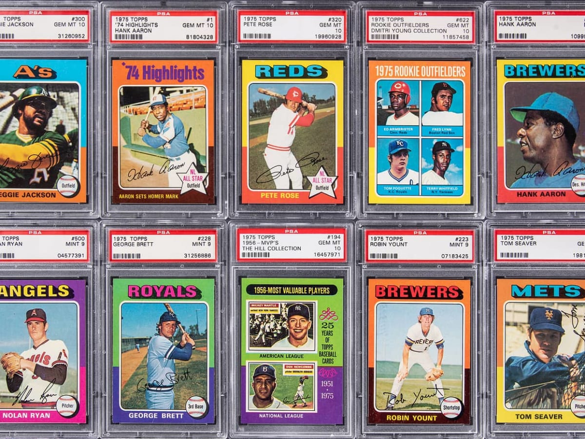 1975 Topps Baseball set sells for $600K; record sales at Goldin point to  health of hobby - Sports Collectors Digest