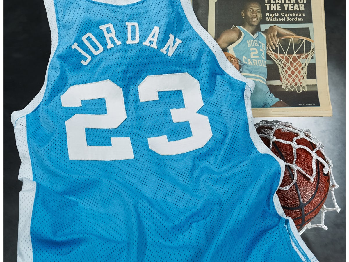Michael Jordan's game-worn North Carolina national championship