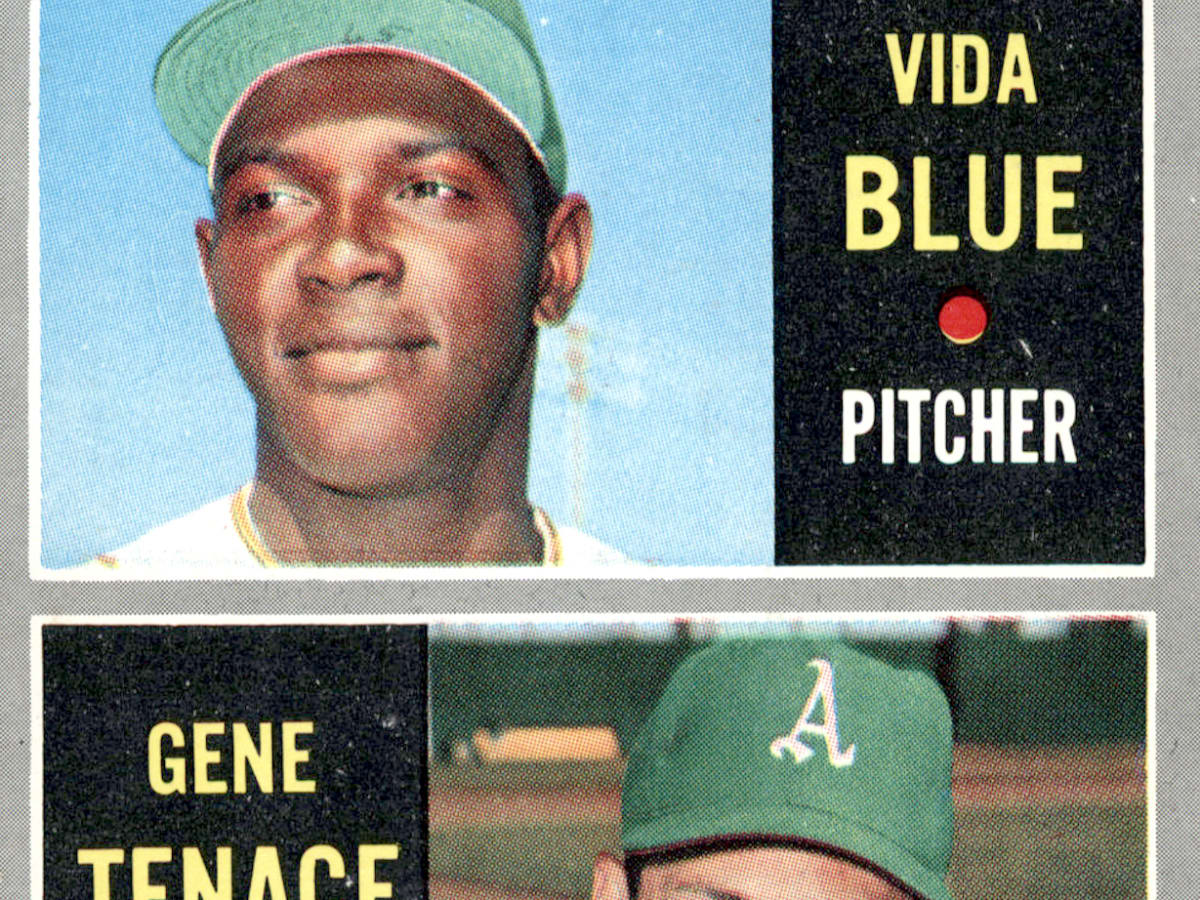 Vida Blue 2001 Topps Certified 1970 Reprint Team Topps Legends