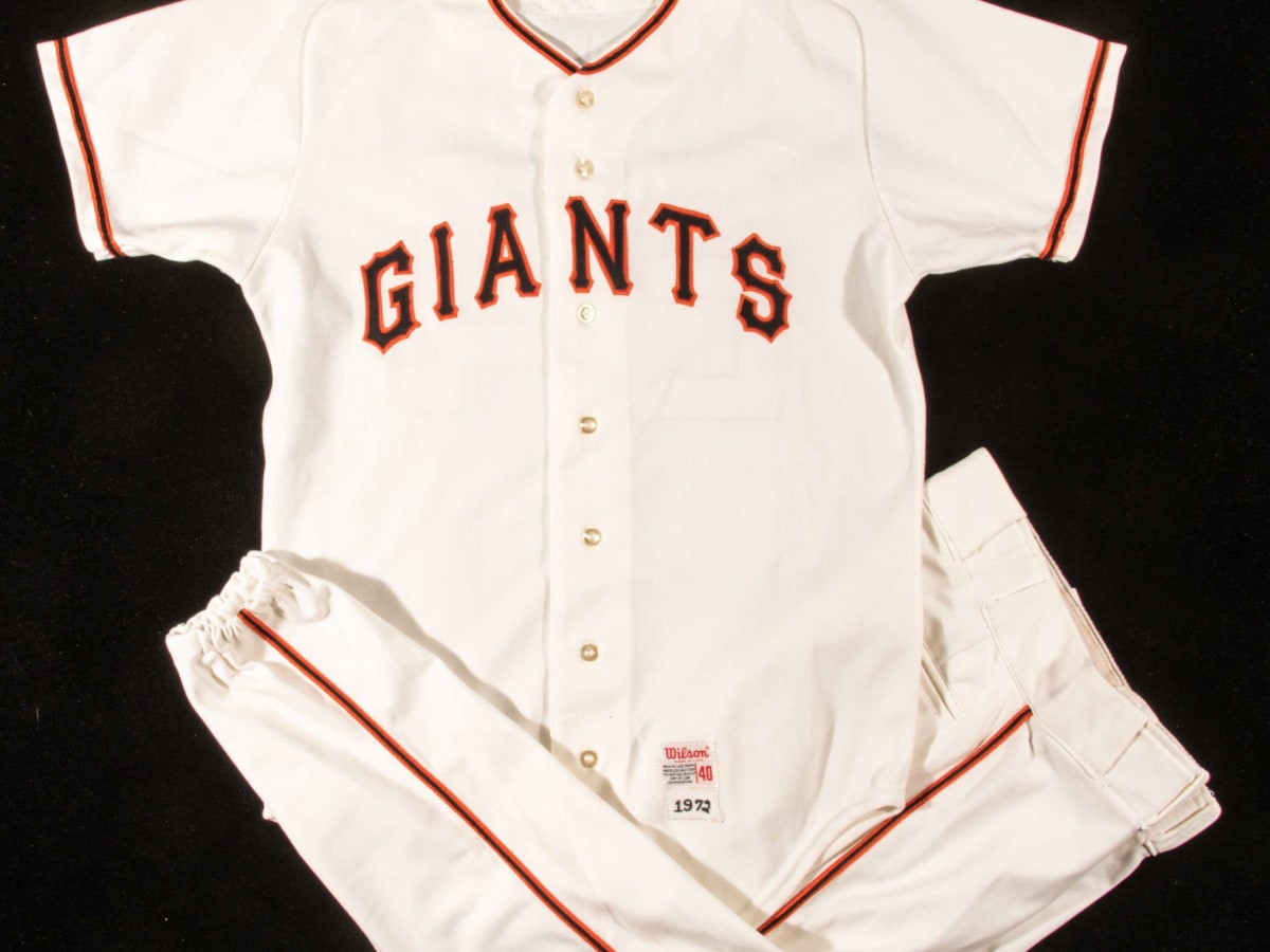 Willie Mays Hall of Fame jerseys
