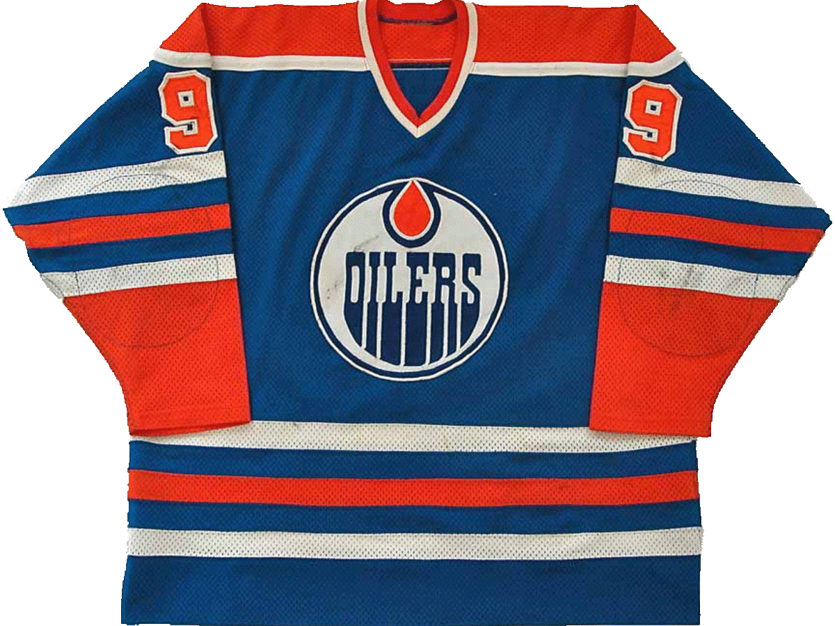 Edmonton Oilers Game Used NHL Jerseys